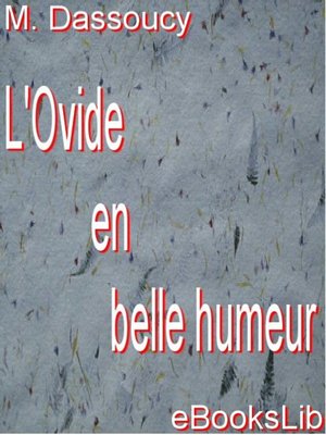 cover image of Ovide en belle humeur, L'